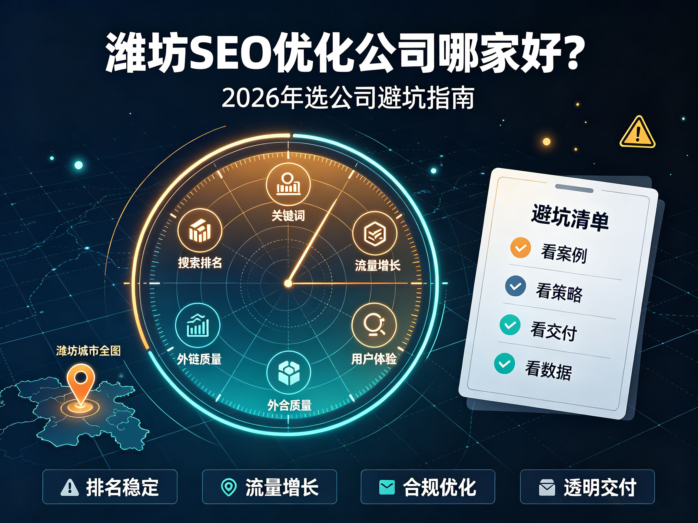 潍坊SEO优化公司哪家好？2026年选公司避坑指南