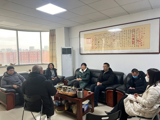 奎文区科技局相关领导莅临我司考察指导工作